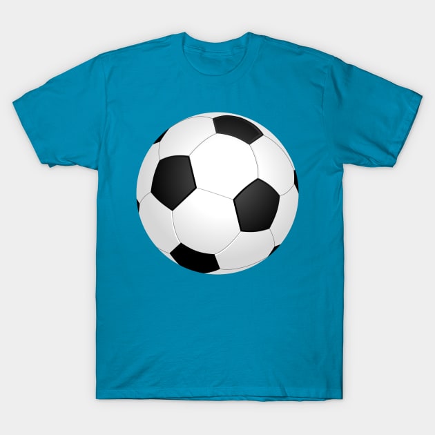 Soccer Ball - Football - Futbol T-Shirt by Humoratologist